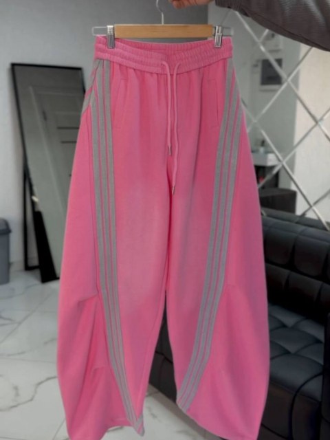 Жіночі широкі спортивні штани ВАПЕР Pink/Gray Жіночі широкі спортивні штани ВАПЕР Pink/Gray