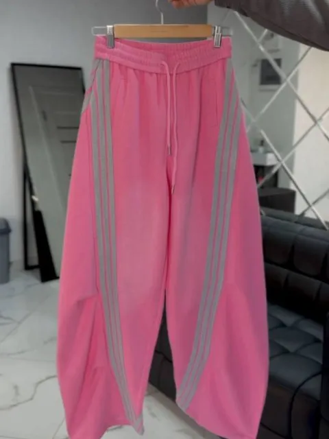 Жіночі широкі спортивні штани ВАПЕР Pink/Gray